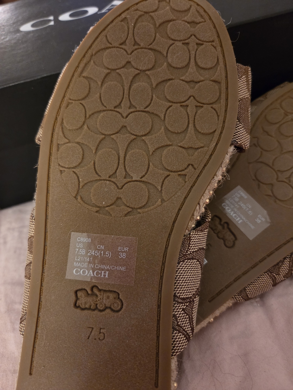 Coach Charli Signature Espadrille - Picture 5 of 5
